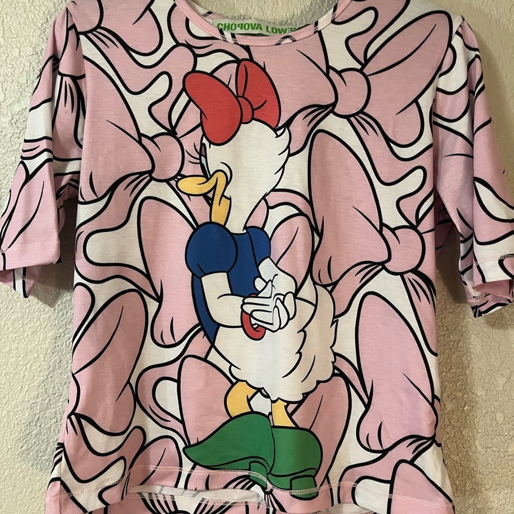 Chopova Lowena Disney Nordstrom medium Daisy Duck Shirt NWT